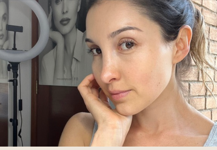 Daniela Solís, cosmetóloga y fundadora de D'SKIN